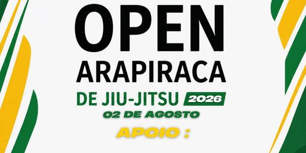 OPEN ARAPIRACA DE JIU JITSU - 2026