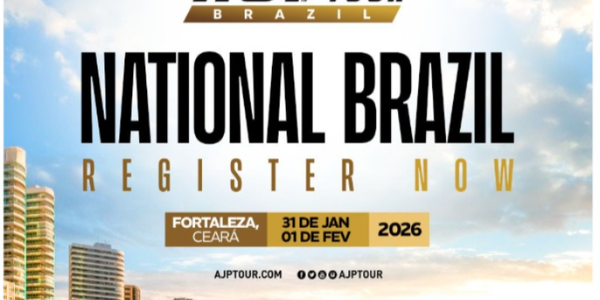 AJP TOUR BRAZIL NATIONAL JIU JITSU CHAMPIONSHIP 2026 - ( NOGI - SEM KIMONO )