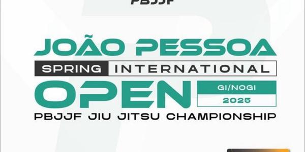 PBJJF JOÃO PESSOA SPRING INTERNATIONAL 2025 - NOGI ( SEM KIMONO )