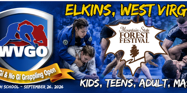 WVGO Gi & No Gi Forest Festival - Elkins, WV 9/26/26