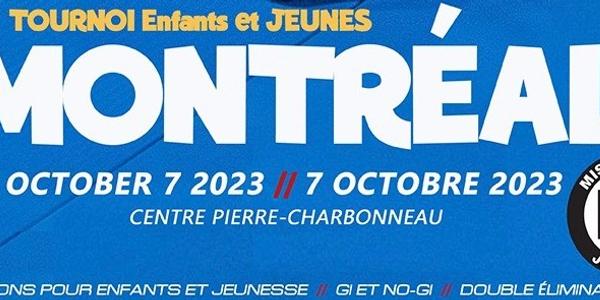 SUBMISSION ARTS UNITED: TOURNOIS ENFANTS ET JEUNES, MONTREAL, OCTOBER 7, 2023