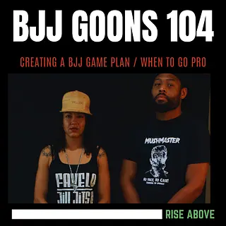104: CREATING A BJJ GAME PLAN / WHEN TO GO PRO