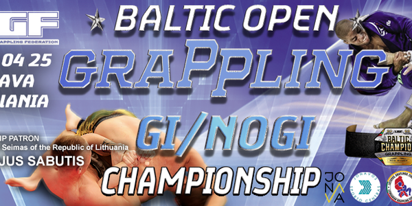 2026 BALTIC OPEN GRAPPLING GI/NOGI CHAMPIONSHIP