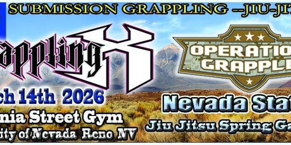 Grappling X 3/14/2026 Nevada State Jiu Jitsu Spring Games Reno NV