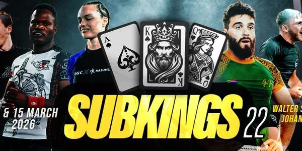 Submission Kings , Queens and Kids 22 -No Gi Johannesburg