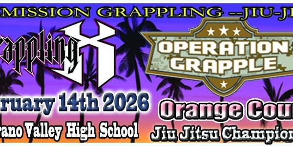 Grappling X 2/14/2026 OC Jiu Jitsu Championships Mission Viejo, CA