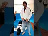 Professor Arlans Siqueira teaches how to get fit with the grappling dummy.