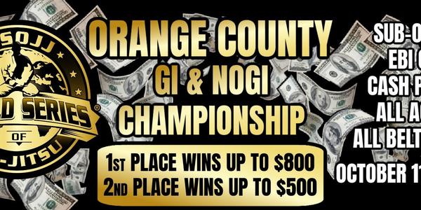 WSOJJ 2025 Orange County Gi an NoGi Championship