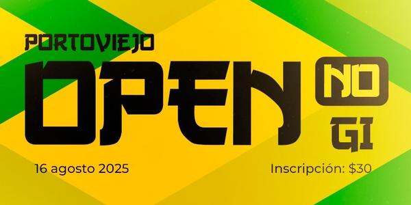 PORTOVIEJO NOGI OPEN