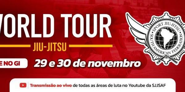 World Tour Gi e No Gi de Jiu-Jitsu 2025 SJJSAF