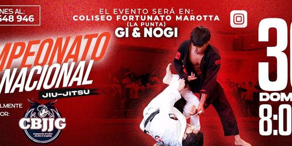 CAMPEONATO NACIONAL DE JIU-JITSU 2025 GI&NOGI (Reglas IBJJF&ADCC)