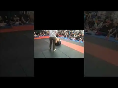 When they attack your foot, take their back!