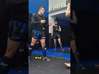 low kick technique back leg