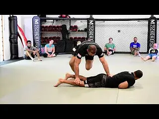 Detaining an opponent on the ground