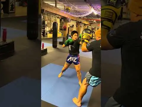 Combos 1-5 adding a middle kick