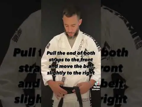 how to tie your bjj belt
