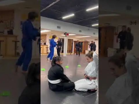 Fundamentals class at mat 1 & basic class at mat 2. What a day