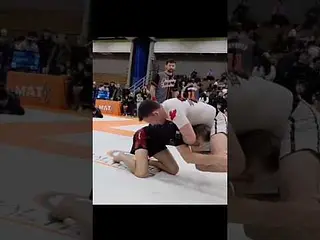 Kimura System for Defending Low Single Leg Takedown #bjj #shorts #nogi #jiujitsu