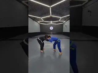 Queda, Montada e triângulo ▶️#bjj #jiujitsu