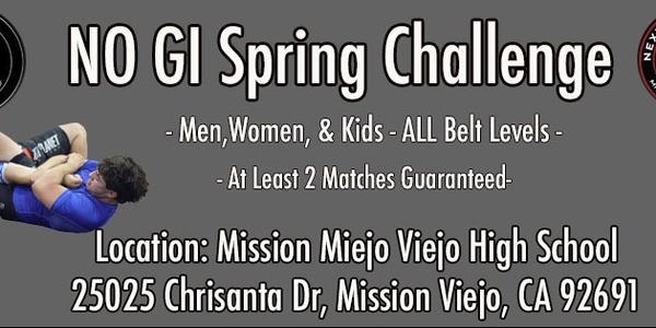 Subfighter BJJ No Gi Spring Challenge