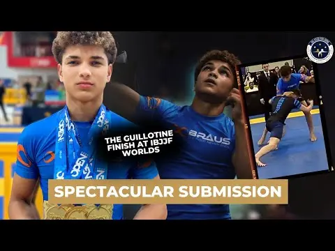 Spectacular Guillotine at the World Championship