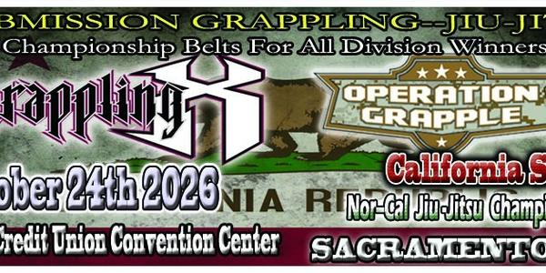 Grappling X 10/24/2026 California State Nor-Cal Championships, Sacramento, CA