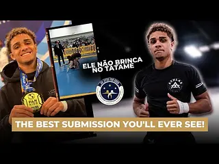 Cebolinha Brilha com Finalização Espetacular no Pan Kids No-Gi | Apoie o Futuro do Jiu Jitsu