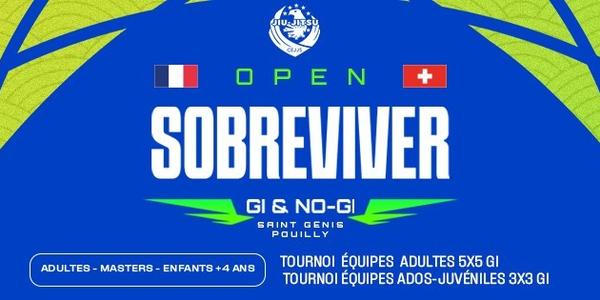 OPEN SOBREVIVER II GI & NO-GI ST GENIS POUILLY 2026