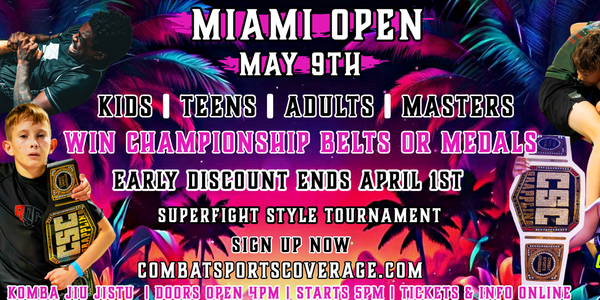 CSC GRAPPLING 41: MIAMI OPEN CHAMPIONSHIP