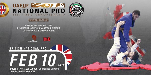 BRITISH NATIONAL PRO JIU-JITSU CHAMPIONSHIP - GI