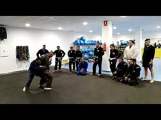 BJJ Takedown in Jiu Jitsu Lugo - Wolf Pack Team