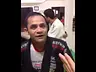 Confraternização no fim do  treino