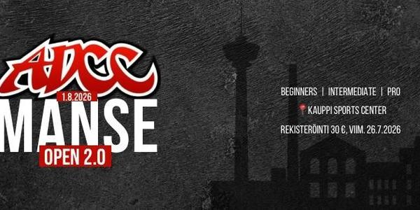 ADCC Manse Open 2.0