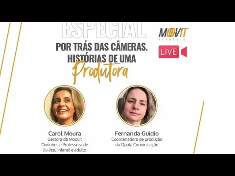 [LIVE] POR TRÁS DAS CÂMERAS: HISTÓRIAS DE UMA PRODUTORA