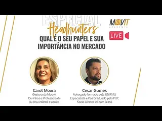 [LIVE] HEADHUNTERS: QUAL É O SEU PAPEL E SUA IMPORTÂNCIA NO MERCADO.