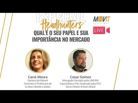 [LIVE] HEADHUNTERS: QUAL É O SEU PAPEL E SUA IMPORTÂNCIA NO MERCADO.