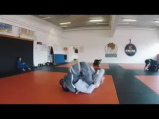Rolling blue belt promotion by Jose Carlos