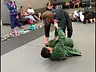 Prof. Leka in action at a WonderWomen open Mat