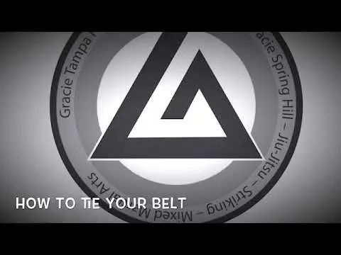 Gracie Spring Hill - How to Tie Your Belt