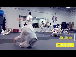 Kids bjj warmup