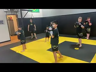 Kids boxing basics