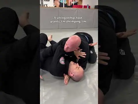 Beginner side control escape everyone should know