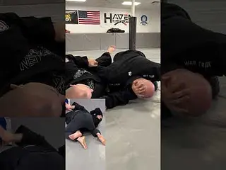 Knee shield - omoplata and armbar