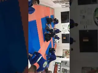 Treino de jiu-jitsu Gfteam Colonia - Professor Marcelo Siqueira