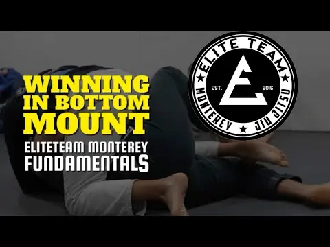 Escape Mount With Deep Half Guar￼d - Eliteteam Monterey Fundamentals- Ankle Elbow Escape- Monterey