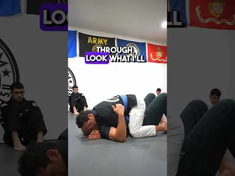 Recover cross hip post from bottom mount - Eliteteam Monterey Jiujitsu Fundamentals - Mount Escape