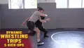 Dynamic Wrestling Trips and Kick-Ups by Kendall Cross image 3