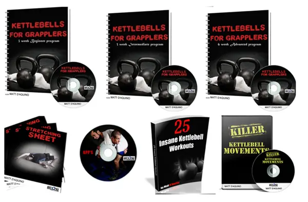 Kettlebell Conditioning for Grapplers Digital + E-Book Only by Matt D'Aquino