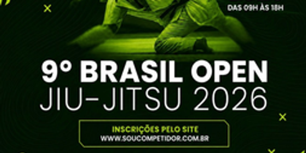 9º BRASIL OPEN BJJ 2026 - EDICAO