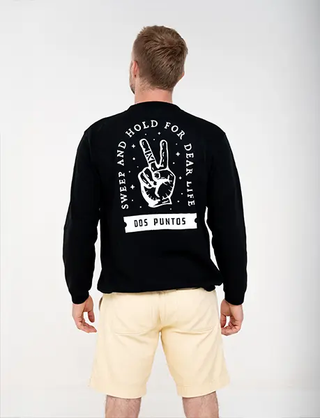 Dos Puntos / mikina bez kapuce unisex
